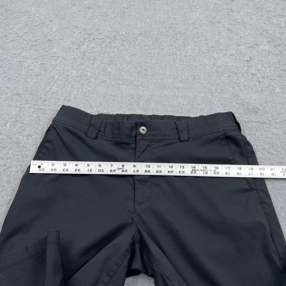 Duluth Pants Womens 16 Black Dry on the Fly Wide Leg Capris Nylon Hiking Outdoor - Picture 8 of 15